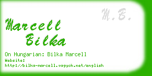 marcell bilka business card